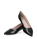 JESSICA - Czarne niskie czółenka - z przodu