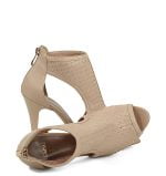 GASSU Sandałki ANIO beżowe perforowane skóra botki letnie - obrazek 5