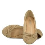 Baleriny ciemnobeżowe - obrazek 5