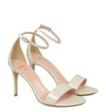 ELLA - Sandałki na szpilce - po skosie