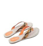 Klapki pomarańczowe japonki mozaika - obrazek 5