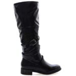 Czarne kozaki oficerki