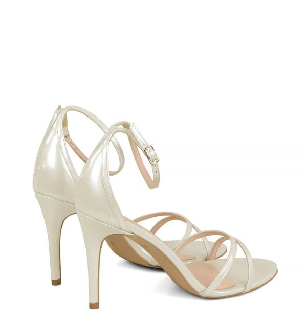 nare-ecru-perl-2.jpg GASSU Sandałki NARE ecru cienkie paseczki - po skosie