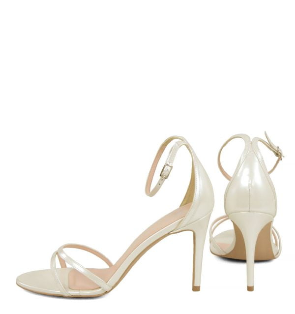 nare-ecru-perl-5.jpg GASSU Sandałki NARE ecru cienkie paseczki - z tyłu