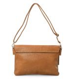 Torebka damska camel listonoszka kopertówka - obrazek 2