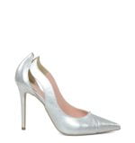 Gassu RENI srebrne szpilki - bokiem