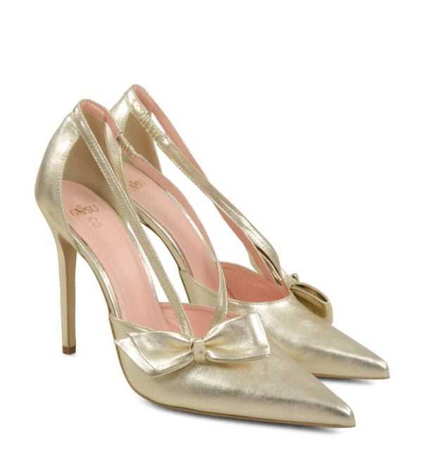 emma-gold-lic5 GASSU czółenka EMMA złote szpilki - po skosie