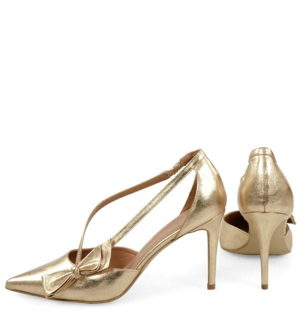 IDA czółenka złote od GASSU - z tyłu