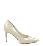 LILY ecru szpilki od GASSU - bokiem