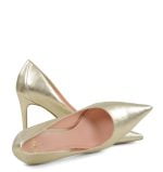 Złote szpilki LILY od Gassu - z przodu