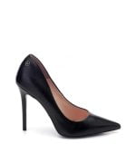 Czarne czółenka na szpilce od VG Mijas - bokiem