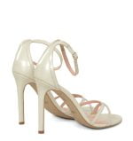 GASSU Sandałki SOPHIA ecru perła - po skosie