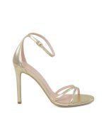 GASSU Sandałki SOPHIA złote szpilki - bokiem