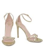 GASSU Sandałki SOPHIA złote szpilki - z przodu