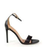 Gassu AVA sandałki wysokie szpilki czarne - bokiem