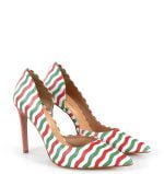 Wielokolorowe szpilki - po skosie