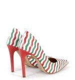 Wielokolorowe szpilki - po skosie