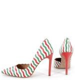 Wielokolorowe szpilki - z tyłu