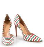 Wielokolorowe szpilki - z przodu