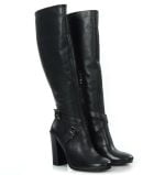 VG Czarne kozaki REUS na słupku - po skosie