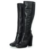 VG Czarne kozaki REUS na słupku - po skosie