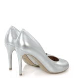 Czółenka GABRIELLE srebrna - po skosie