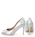 Czółenka GABRIELLE srebrna - z tyłu