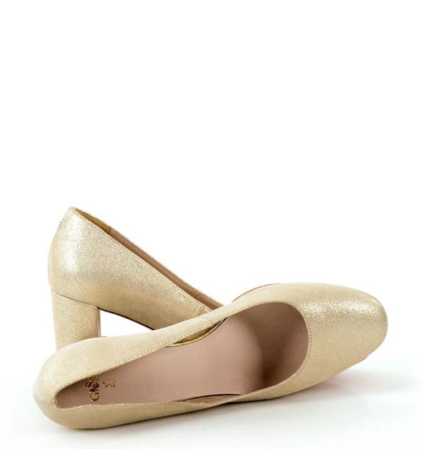 Czółenka na słupku NORMA - z przodu