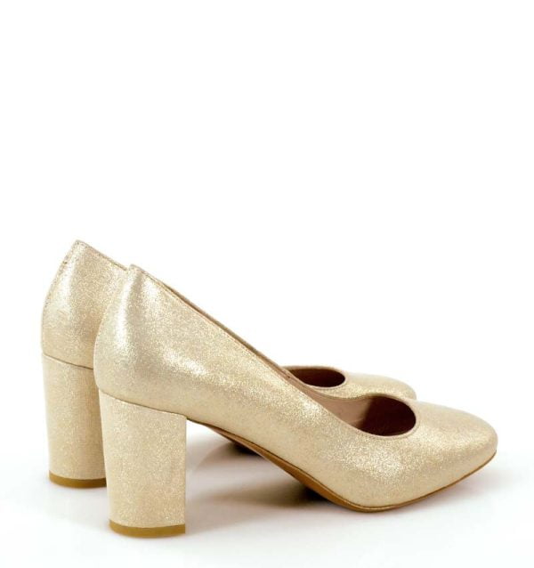 Czółenka na słupku NORMA - po skosie