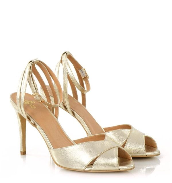 Sandałki na szpilce CAROLYN - po skosie