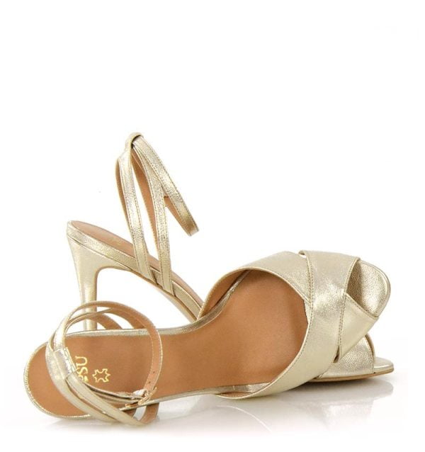 Sandałki na szpilce CAROLYN - z przodu