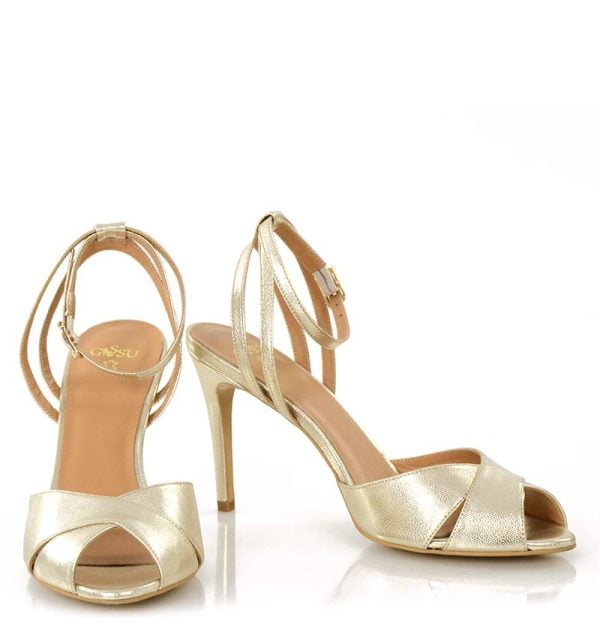 Sandałki na szpilce CAROLYN - z przodu