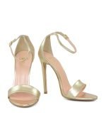 Szpilki Natalie Gold - z przodu