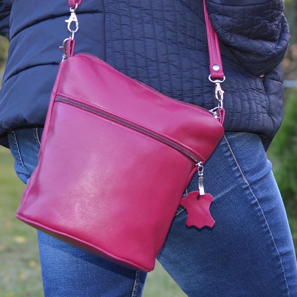 Torba różowa - z przodu