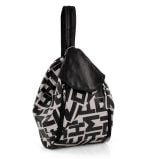 Torba damska w literki skórzana - z przodu