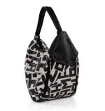 Torba damska w literki skórzana - po skosie