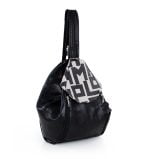 Torba damska czarna - z przodu