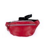 Nerka damska saszetka czerwona - z przodu