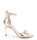 GASSU Sandałki MEGAN złote szpilki - bokiem