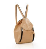 Plecak beżowy - z przodu