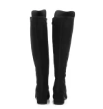 GASSU Kozaki czarne BARB na słupku - z tyłu