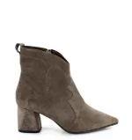 GASSU Botki PEGGY beżowe - bokiem