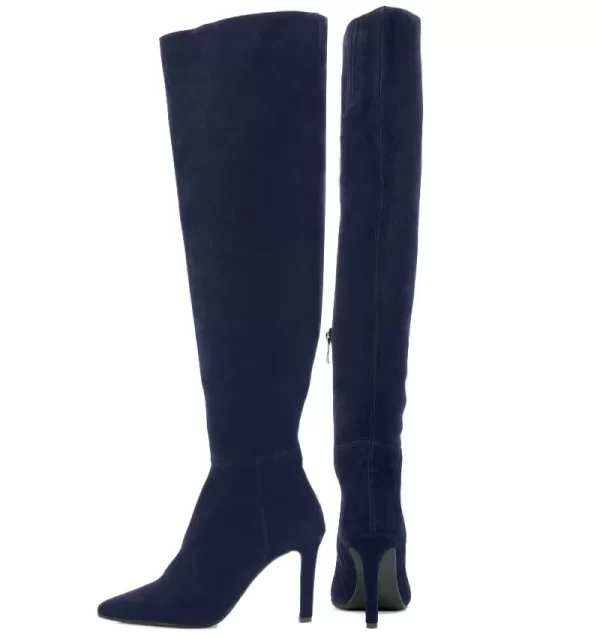 GASSU Kozaki granatowe ASTRID muszkieterki - obrazek 4