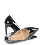 Czółenka czarne lakierowane marki GASSU - obrazek 4