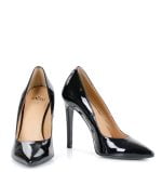 Czółenka czarne lakierowane marki GASSU - obrazek 5