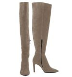 GASSU Kozaki beżowe ASTRID muszkieterki - obrazek 3