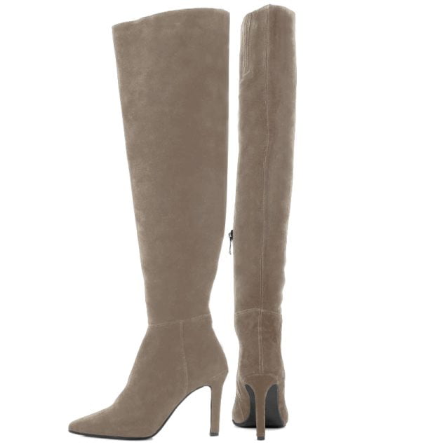 GASSU Kozaki beżowe ASTRID muszkieterki - obrazek 4